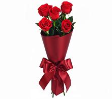 Букет 5 Красных роз Эдлесс Лав в Кургане
