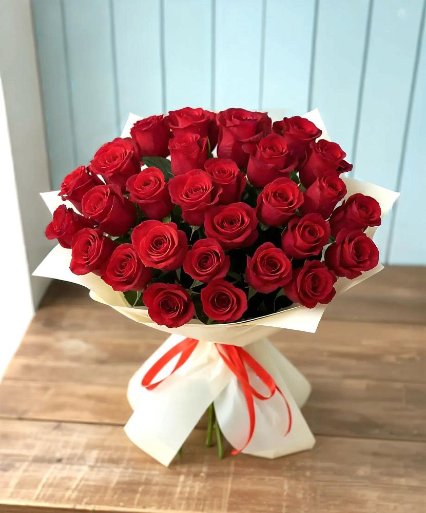 Букет 29 Красных роз в Кургане