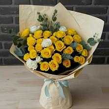 Букет цветов из:  Розы в Кургане