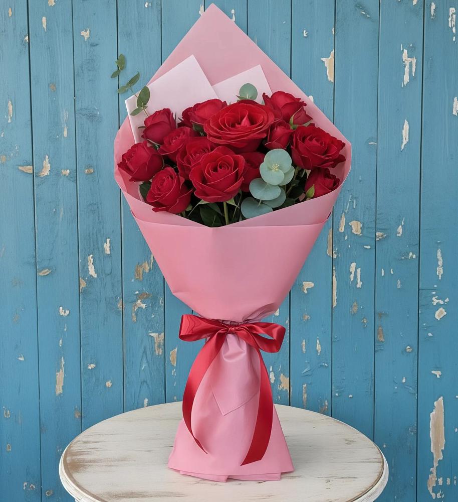 Букет цветов из: Розы в Кургане