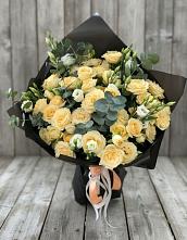 Букет цветов из:  Розы и Лизиантусы #REPLACE_PRED# Кургане