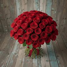 Букет 55 Красных роз Фридом #REPLACE_PRED# Кургане