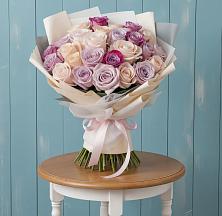 Букет цветов из:  Розы в Кургане
