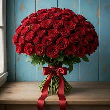 Букет Красные розы Блэк Меджик в Кургане