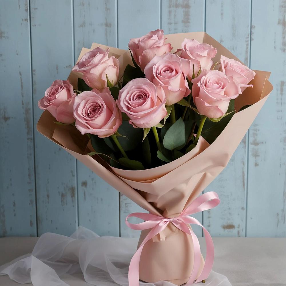 Букет цветов из: Розы в Кургане