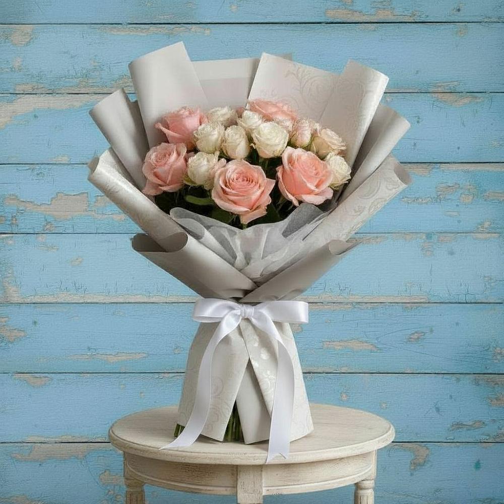 Букет цветов из: Розы в Кургане