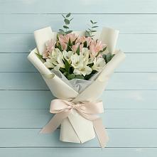 Букет цветов из:  Альстромерии в Кургане