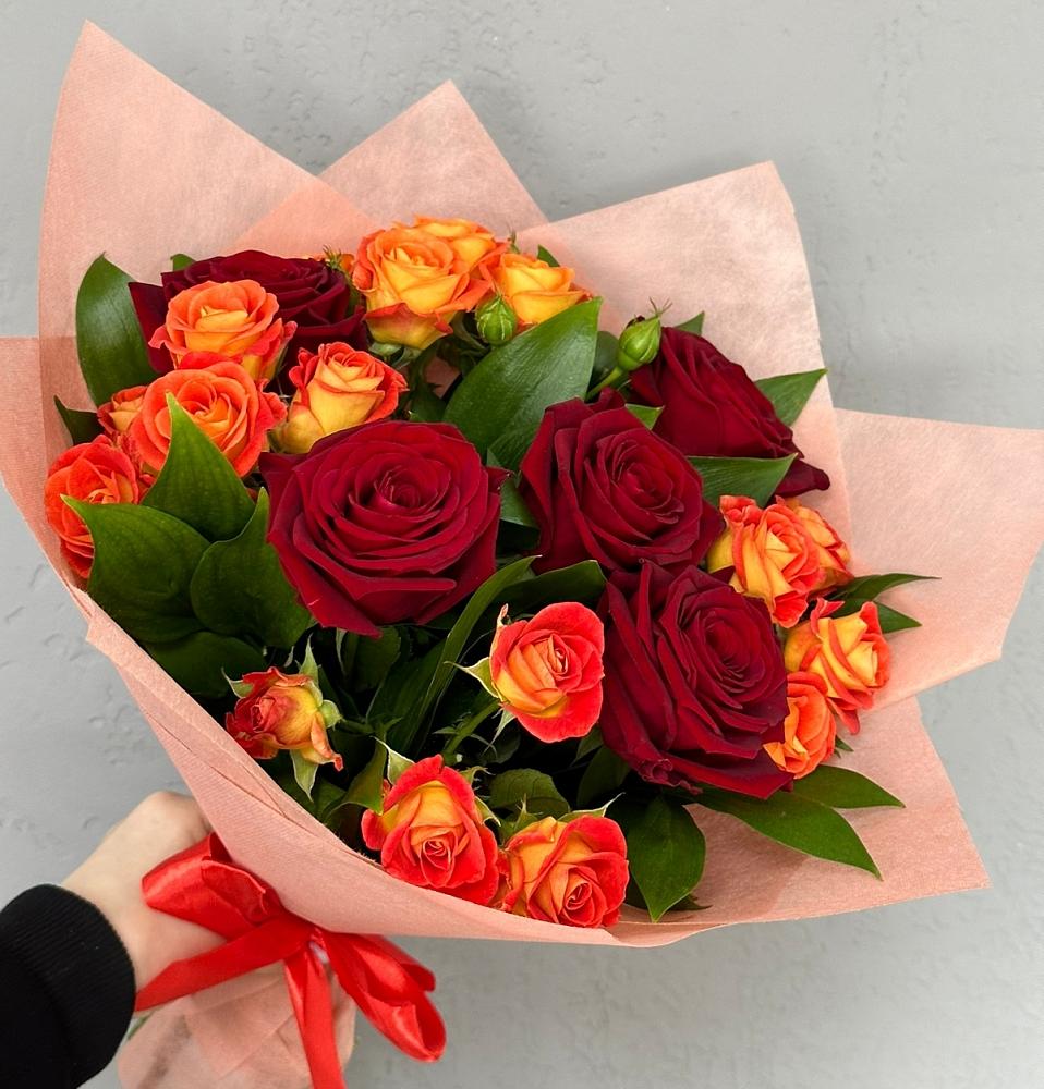 Букет Любовь и восторг в Кургане