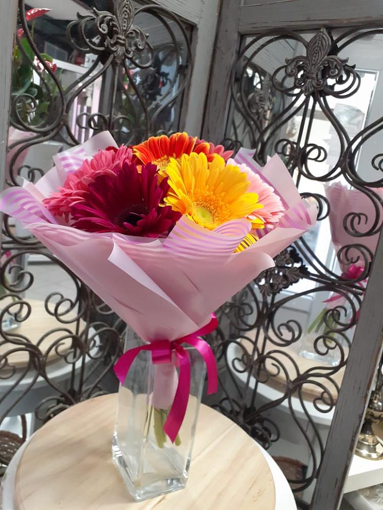 Букет цветов из: Герберы в Кургане