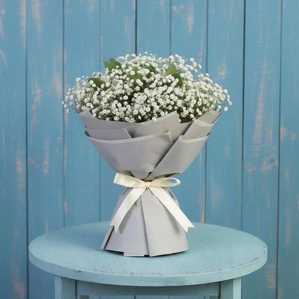 Букет цветов из: Гипсофила в Кургане