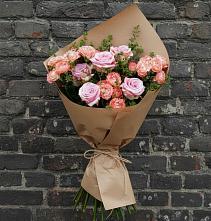 Букет цветов из:  Розы в Кургане