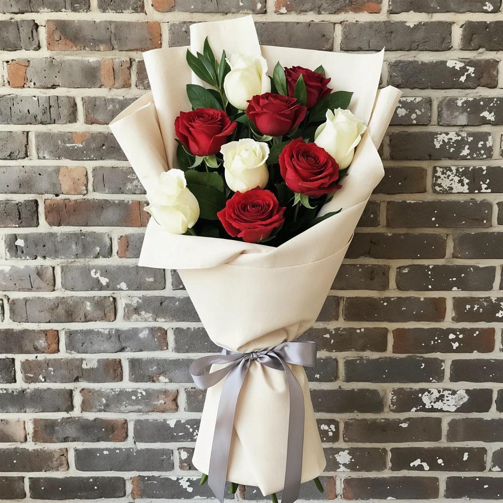 Букет цветов из: Розы в Кургане