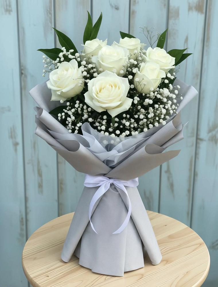 Букет цветов из: Розы в Кургане