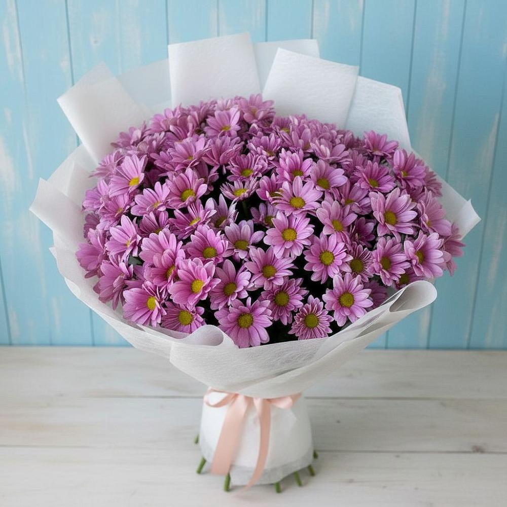 Букет цветов из: Хризантемы в Кургане