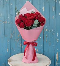 Букет цветов из:  Розы в Кургане