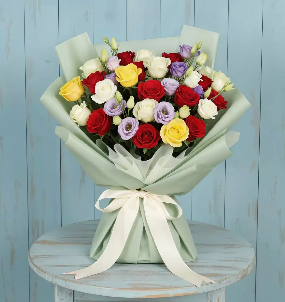 Букет цветов из: Розы в Кургане