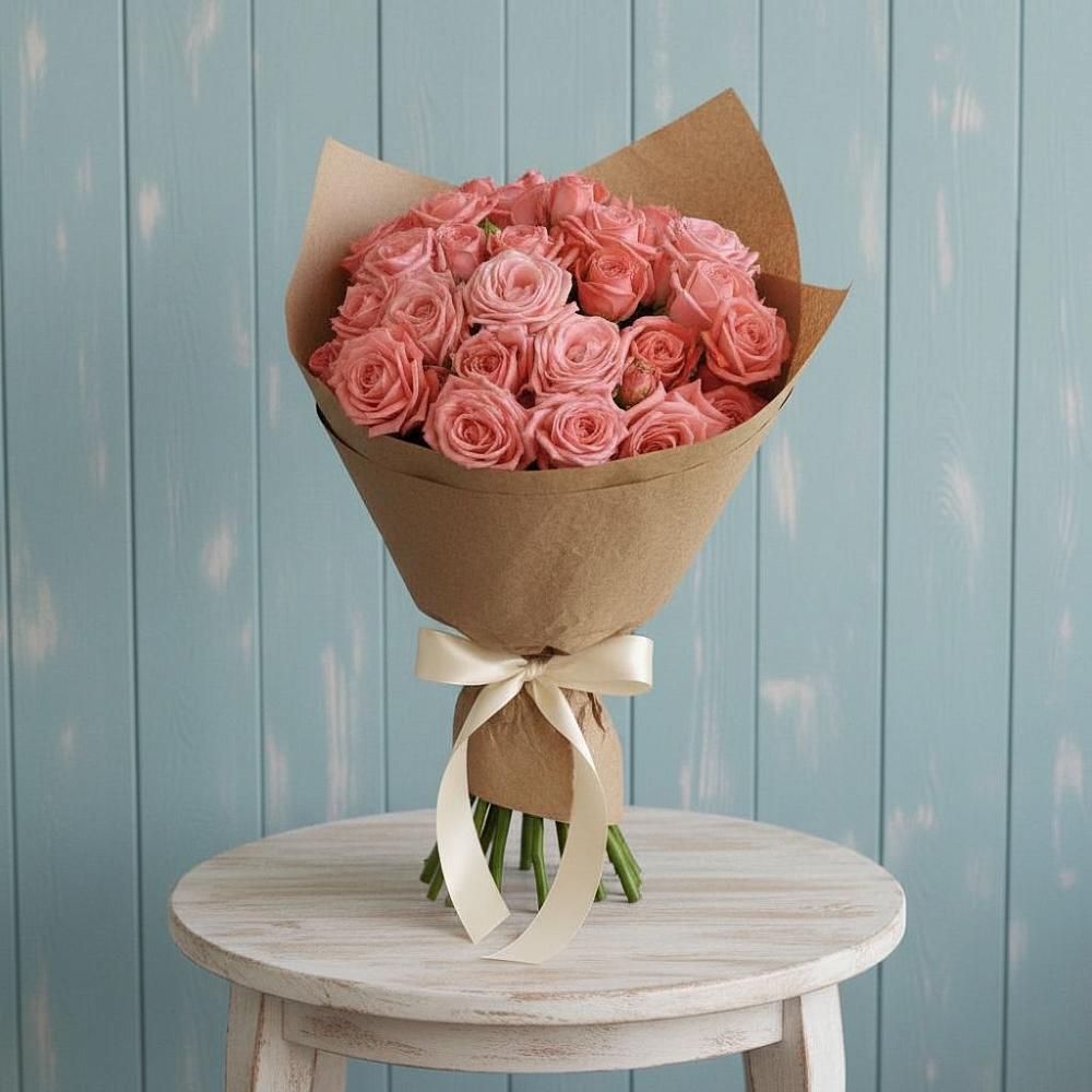 Букет цветов из: Розы в Кургане